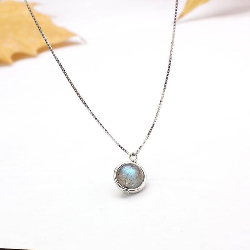 Labradorite Necklace - 925 Sterling SilverNecklace