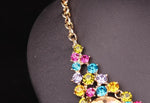 Luxury Multi Stone Set - Necklace, EarringsJewelry Set