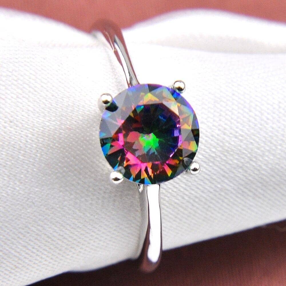 Rainbow Mystic Topaz RingRing