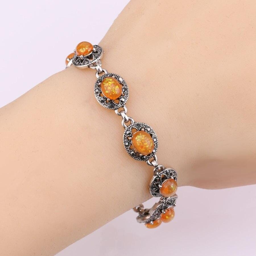 Natural Amber Tibetan BraceletBracelet