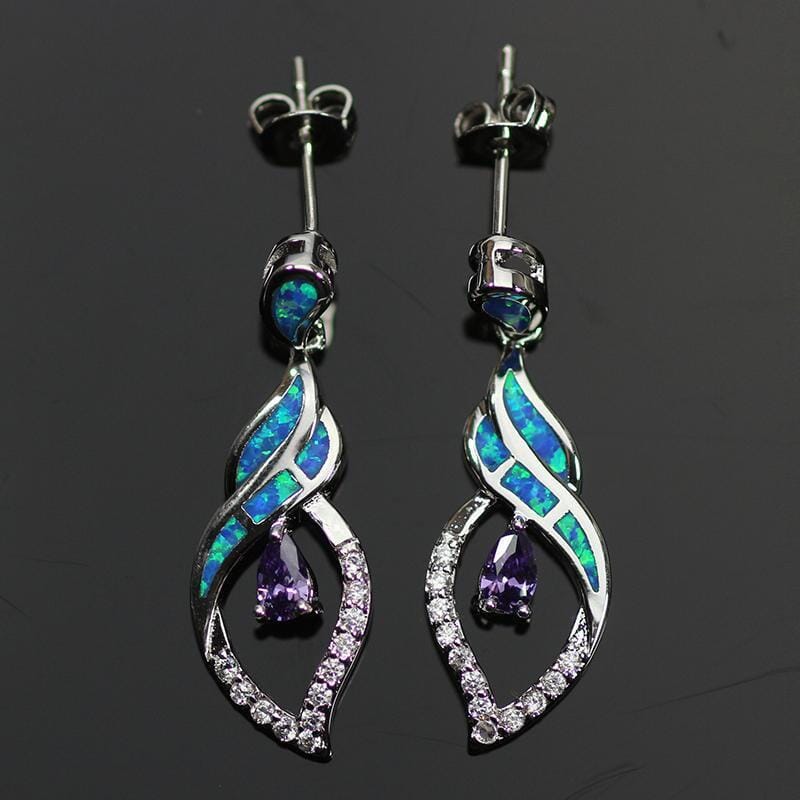Luxurious Fire Opal Fashionable EarringsEarrings