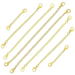 5pcs Stainless Steel Necklace/Bracelet ExtenderExtenderGold75mm
