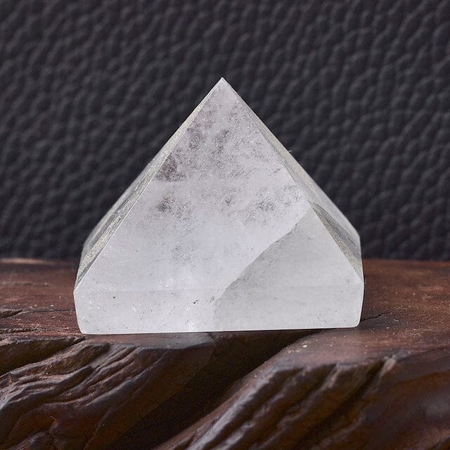 Natural Pyramid GemstonesRaw Stonerock crystal quartz
