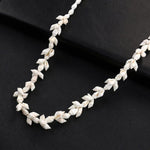 Natural White Conch Puka Shell Beads NecklaceNecklace