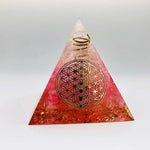 Orgone Pyramid Red AgateRing