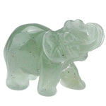 Healing Crystal Guardian Elephant - Pocket GemstoneRaw StoneGreen Aventurine