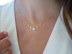 Stunning Lovely White Opal Necklace - 925 Sterling SilverNecklace