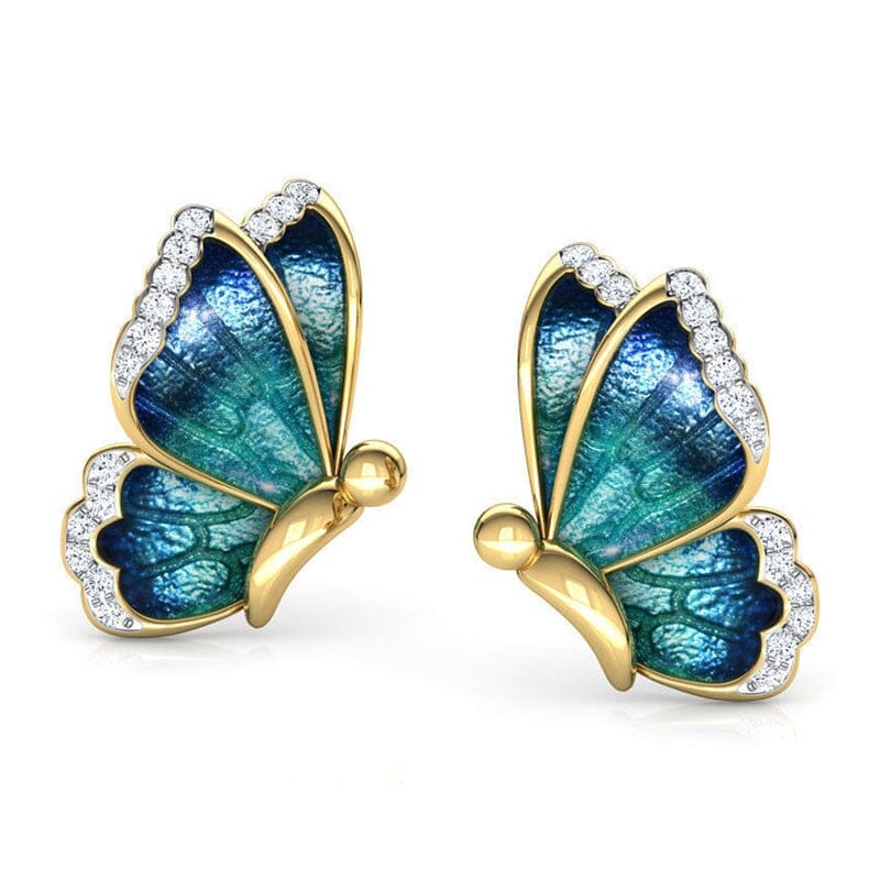 Gorgeous Butterfly Pearls Stud EarringsEarrings2