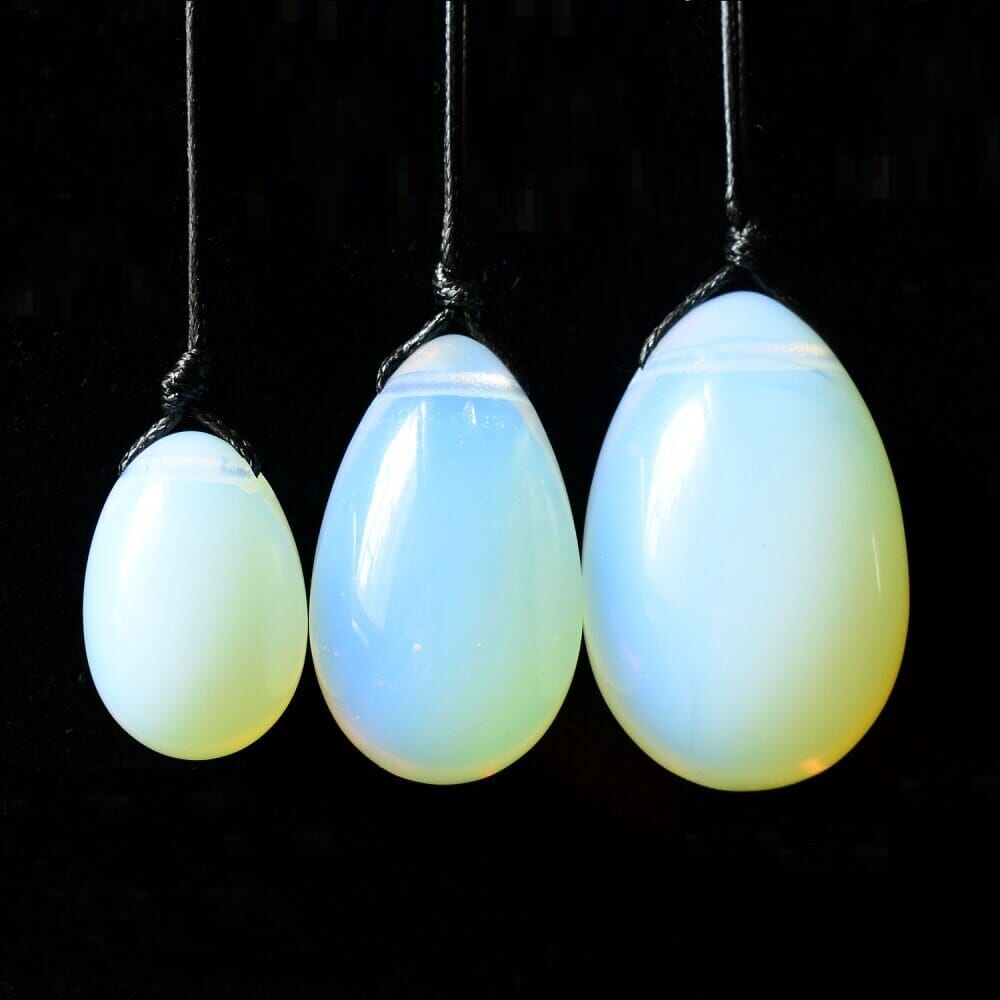 Opal Yoni Egg Crystal Sphere Women Pelvic Floor Muscle Kegel ExerciseYoni Eggs