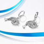 Unique Eye Design Jewelry Set - 925 Sterling SilverEarrings