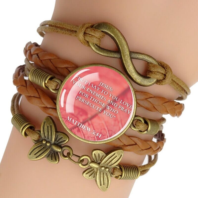 WWJD Bible Verse Rope BraceletBracelet2