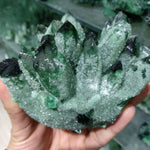 Green Ghost Phantom Natural Crystal QuartzRaw Stone