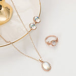 Vintage Opal Jewelry SetNecklace