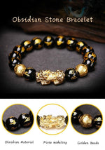Feng Shui Beads Obsidian Stone BraceletBracelet