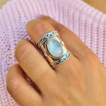 Trendy And Fashionable Moonstone RingRing63
