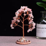 Natural Tree of Life Reiki Healing Home DecorationDecorationRose Quartz