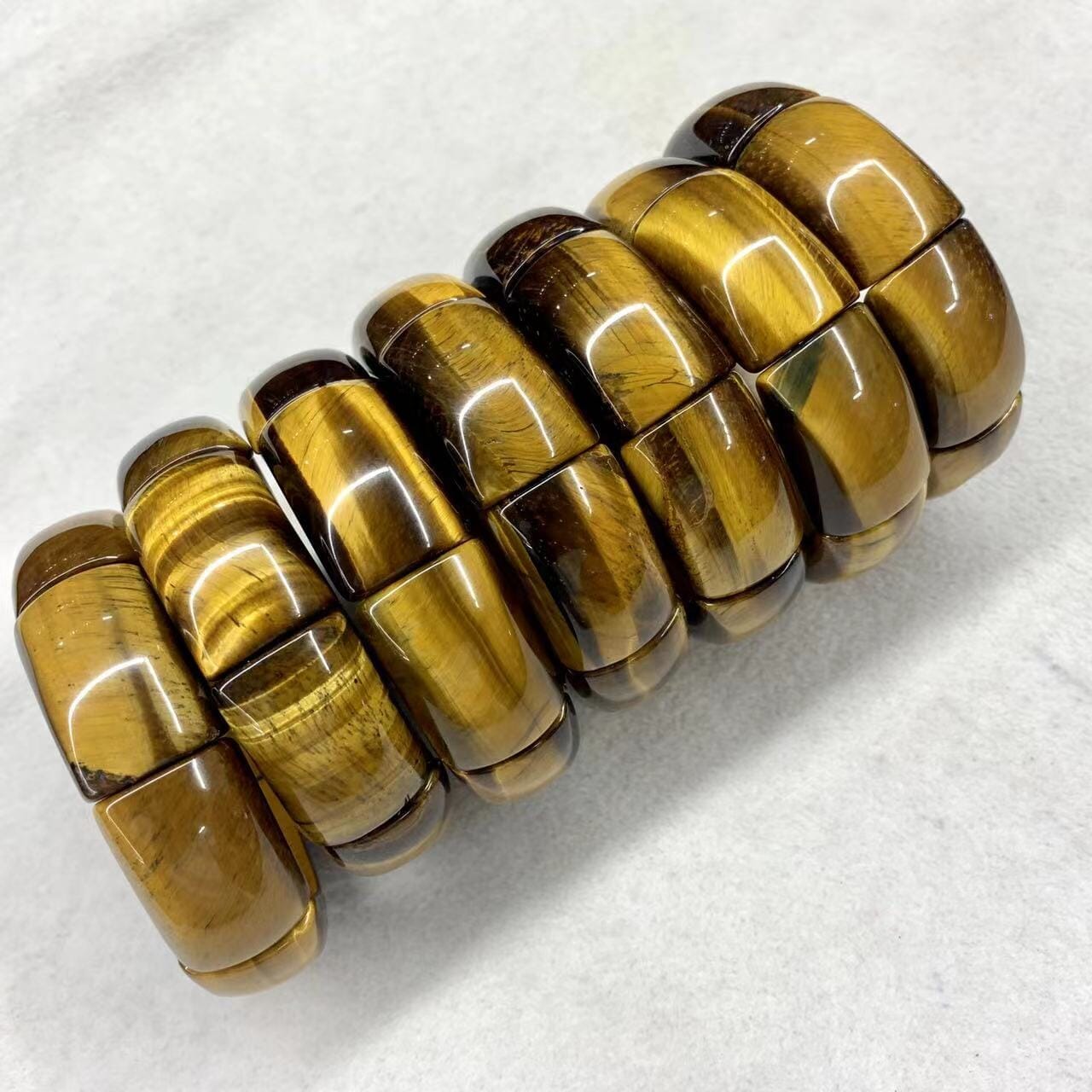 Yellow Tiger Eye Stone Beads BraceletBracelet