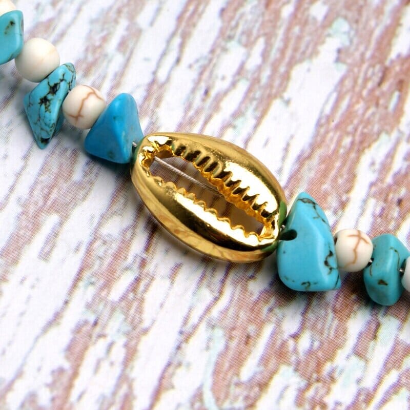 Unique Designs Handmade Trendy Puka Shell Beaded NecklaceNecklace