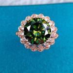 Luxury Stunning Huge Emerald Ring - AdjustableRing