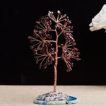 Natural Tree of Life Reiki Healing Home DecorationDecorationGarnet