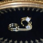 New Arrive Cute Exquisite CZ Fox Open Design RingRingone piece ring