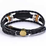 WWJD Fish Leather Bracelet Jesus Religious Braided BraceletBracelet