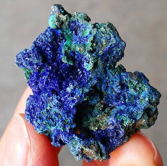 Natural Blue & Green Azurite MineralRaw Stone