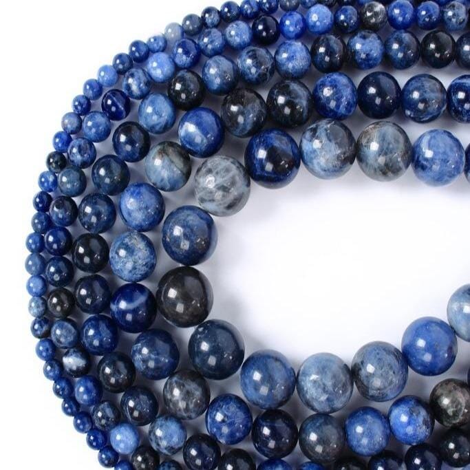 Natural Dark Blue Sodalite Beads For Jewelry MakingBeads6mm 63pcs 1lot
