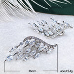 Gorgeous Angel Wings Bling Bling Stud EarringsEarrings