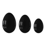 3pcs/set Natural Jade Yoni Eggs For Kegel ExerciseYoni EggsBlack Obsidian