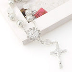 WWJD Rosary Catholic Religious Bead Cross BraceletBracelet