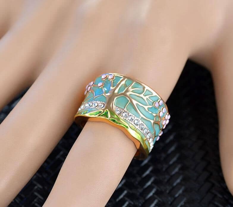 Tree of Life Gold Plated RingRing