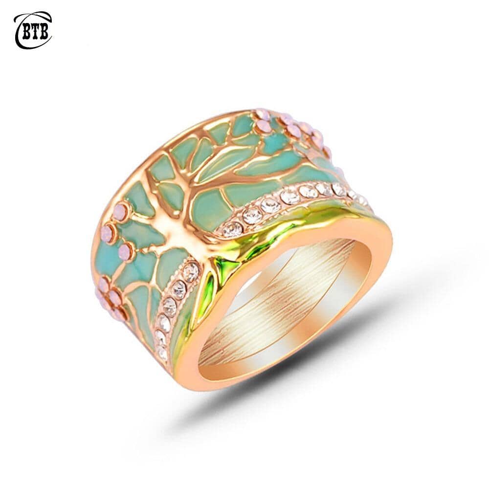 Tree of Life Gold Plated RingRing