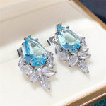 Charming Luxury Emerald Stud EarringsEarringsE1538