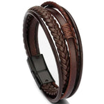 Trendy Genuine Leather Bracelets for MenBraceletStyle 11