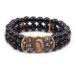 Exquisite WWJD Bracelets with Virgin Mary and Cross PicturesBraceletSL-16HEI