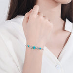 Blue Pentagonal Star Eternal BraceletBracelet