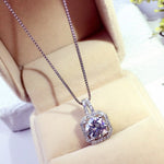 Solitaire Cut Diamond NecklaceNecklace