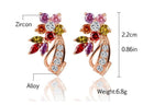 Boho Flower Bouquet Drop EarringsEarrings