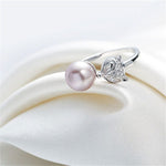 Freshwater Cultured Pearl Diamond RingRing