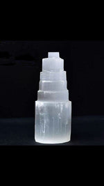 6-20cm Natural Selenite Lamp White Crystal Home Decor CollectionC2 10CM