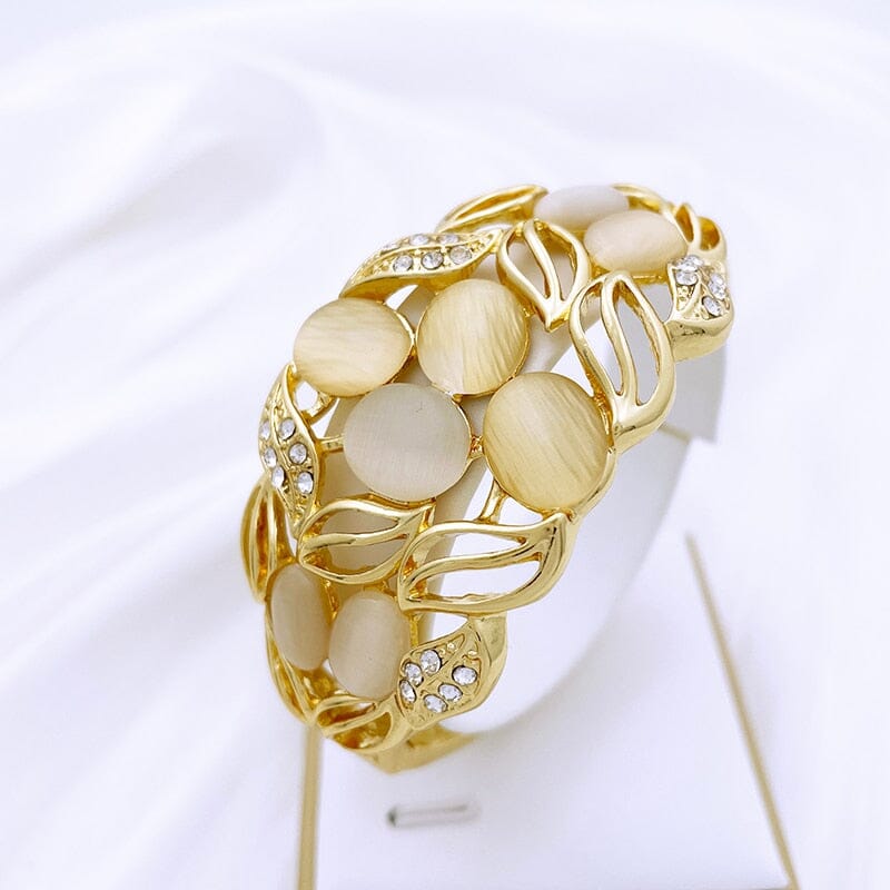 Gold Plated Opal Jewelry SetJewelry Set