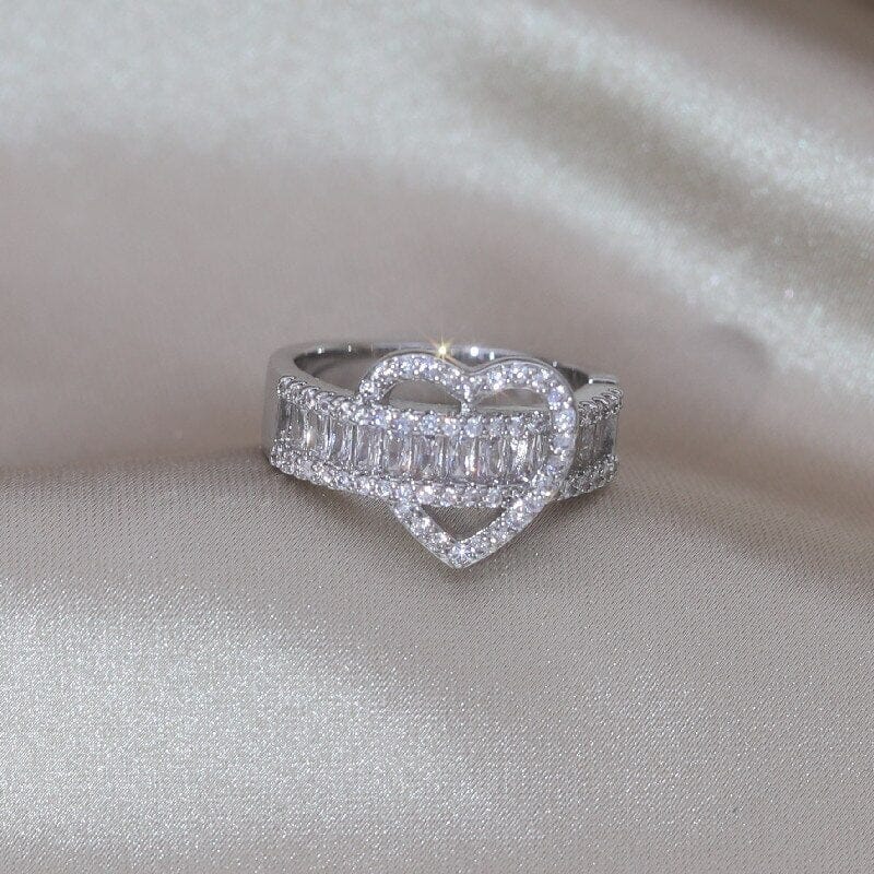 Luxury Love Diamond Resizable RingRing