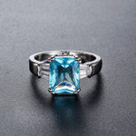 Simplicity Aquamarine Ring