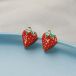 Rabbit, Leaf, Pinecone and Cat Crystal Stud EarringsEarringsStrawberry
