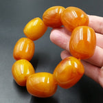 Big Amber Beaded BraceletBracelet25mm-6