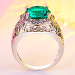 Lovely Topaz Gemstone Ring - 925 Sterling SilverRing