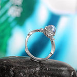 Natural Labradorite Stunning Adjustable Ring - 925 Sterling SilverRing
