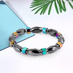 Magnetic Bracelet with GemstonesBraceletStyle 14