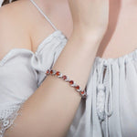 Elegant Fashion Charm Half Cloud Shaped Crystal BraceletBracelet